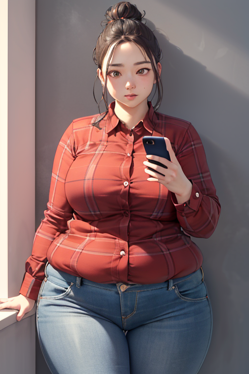 Wide hips hot sale tight jeans